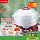 天際（TONZE）電燉鍋 電燉盅 隔水燉鍋 煲湯鍋燉湯鍋 熬粥養生鍋 煮粥鍋 蒸燉一體 白瓷5膽 DGD40-40DWG 4L
