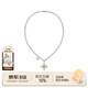 BABAMA吾行系列萬(wàn)貫貔貅項鏈男女情侶鎖骨鏈送男友生日禮物 萬(wàn)貫項鏈-金銀色