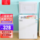 小鴨小冰柜家用小型冷凍一級能效節能省電迷你冷藏保鮮商用臥式冷柜 【一級能效  全國聯(lián)保 微霜款】58A128DW 28L