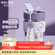 物生物（RELEA）玻璃杯女士水杯大容量手持咖啡杯吸管杯泡茶杯學(xué)生杯子生日禮物