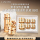 蘭蔻菁純精華水+眼霜+面霜30ml緊致淡紋護膚品禮盒套裝生日禮物