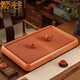 繁谷 電木茶盤(pán)德國電膠木加厚鎏金料家用辦公室茶臺高端功夫泡茶杯具 茶盤(pán)加厚8公分60*40*8CM