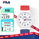 斐樂(lè )（FILA）學(xué)生手表初高中生男女兒童學(xué)生考試手表雙歷機械石英6691-009