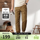 駱駝（CAMEL）酷颯工裝褲男士寬松束腳潮流戶(hù)外運動(dòng)休閑長(cháng)褲秋冬季M13BAWI118A