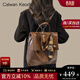 CALWAN KEODH雙肩包女2026新款背包大學(xué)生書(shū)包復古大容量時(shí)尚旅行包通勤背包 【棕色】實(shí)用高端品牌高顏值實(shí)用走心女生閨蜜