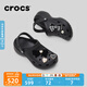 CROCS卡駱馳厚底云朵洞洞鞋時(shí)尚百搭老爹鞋戶(hù)外沙灘鞋一腳蹬|206750 黑色-001(含智必星) 36 /37(230mm)