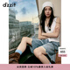 DZZIT地素牛仔短褲夏季波嬉風(fēng)毛邊設計褲子女3J2R1101B 藍色 XS