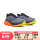 索康尼（SAUCONY）男HURRICANE 25颶風(fēng)旗艦級穩定舒適跑鞋21026 21026-暗影灰/熒光橙-標準版 42.5 (US9)
