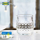 宜家（IKEA）FROJDA福洛達杯子啤酒家用女咖啡飲料透明喝水茶杯玻璃杯 杯子300毫升4件
