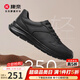 康奈（kangnai）男士健步鞋2026年新款春季休閑運動(dòng)鞋牛皮通勤男鞋18161054 黑色 41