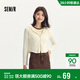 森馬（Semir）外套女短款修身顯瘦上衣秋裝正肩連帽針織夾克通勤101524108005