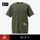 Onitsuka Tiger鬼塚虎運動(dòng)T恤男女夏季透氣短袖T恤衫2183B150 綠色 S