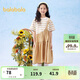 巴拉巴拉童裝女童裙子2024夏裝中大童連衣裙時(shí)尚條紋假兩件潮208224111064