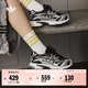 adidas「光波鞋」TEMPER RUN 2經(jīng)典復古網(wǎng)面老爹鞋阿迪達斯三葉草   黑色/金屬銀/乳白色   42.5