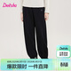 笛莎（DEESHA）童裝女童長(cháng)褲2025秋冬款兒童奧粒絨束腳褲女孩中大童休閑褲