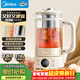 美的（Midea）養生壺雙層防燙煮茶壺24h預約燒水壺12小時(shí)恒溫電熱水壺抗菌316L不銹鋼0.8L小容量YSAS0801