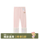 PawinPaw卡通小熊童裝25年秋冬新款女寶寶加絨保暖打底褲甜美可愛(ài) Pink粉色/25 130