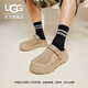 UGG夏季新款男女同款時(shí)尚舒適輕便純色厚底魔術(shù)貼休閑涼鞋1166912 DND | 深沙色 41