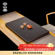 容山堂電木茶盤(pán)新款家用功夫茶具排水茶盤(pán)辦公室茶幾托盤(pán) 高密電木茶盤(pán)-無(wú)邊紫料50*30