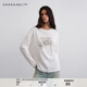 GREEN BELT都市旅人25秋透氣耐磨小狗印花T恤寬松直筒長(cháng)袖上衣