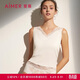 愛(ài)慕女士夏季蕾絲V領(lǐng)帶杯打底背心內搭上衣AM714142 160