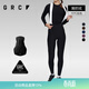 GRC桀驁無(wú)盡女士秋冬新款TECH系列抓絨保暖反光騎行背帶長(cháng)褲 黑色 M