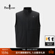 比音勒芬【輕量防水】2026春季新款男士背心休閑戶(hù)外干爽舒適立領(lǐng)馬甲外套 07黑色 XL