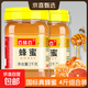 百蜂百 百花蜜農家蜂蜜工廠(chǎng)直發(fā)國標真蜜蜂場(chǎng)蜂蜜42°波美度罐裝 百花蜂蜜1000克*2瓶