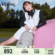凱浦林【生日禮物】kipling女款26春夏新款雙肩背包書(shū)包|SEOUL系列 M-巖石灰