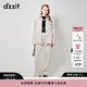 DZZIT地素牛仔襯衫秋冬白色復古丹寧元素長(cháng)袖設計女 白色 XS