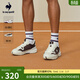 樂(lè )卡克（Le coq sportif）【網(wǎng)球】樂(lè )卡克法國公雞秋季男女同款運動(dòng)鞋 棕/米 42