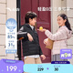 安踏兒童羽絨服男女大童26春連帽保暖0感輕薄羽絨服A72645901