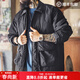 馬登工裝美式復古仿蠟染M65獵裝夾克立領(lǐng)保暖硬漢棉服外套男春冬 深灰色 【男士棉衣/棉襖男款2025最新款/衣服男裝冬季】 M