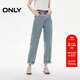 ONLY2025秋季新款時(shí)尚百搭高腰九分男友褲錐形牛仔褲女|125149025 J33 復古350牛仔洗水 S S標準褲長(cháng)