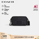 蔻馳（COACH）【品牌直供】男士WYATT小號相機包單肩斜挎包炭黑色CW365QBMI5