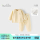 歡喜小熊6個(gè)月-3歲嬰兒純棉保暖內衣套裝冬季三層保暖薄棉寶寶秋冬衣服