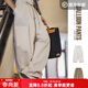 馬登工裝美式復古寬松氣球褲廓形哈倫褲卡其色日系休閑長(cháng)褲子男春 卡其色 (偏寬松) M
