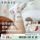 嫚熙（EMXEE）嬰兒襪子春秋薄款新生兒松口無(wú)骨襪女寶寶林間物語(yǔ)卡通中筒襪 叢林小兔+林間小鳥(niǎo)+花間小鹿 3雙 0-6月 (建議腳長(cháng)10-12cm)