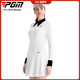PGM高爾夫服裝女裝打底衫 長(cháng)袖T恤 修身高彈柔軟 運動(dòng)面料 YF694-白色【上衣】 S