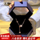 曼禾（MANHE）S925銀小蠻腰項鏈女士2026新款吊墜首飾老婆生日禮物送女生女朋友