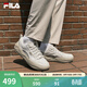 斐樂(lè )（FILA）官方男鞋COOKIES復古帆布鞋曲奇鞋時(shí)尚休閑鞋 樺樹(shù)棕-BI 41