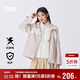 森馬（Semir）外套女防雨透濕防風(fēng)防污防油夾克抗靜電2024秋兩件套109724108008