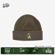 奧索卡戶(hù)外秋冬季針織帽男女同款 抓絨保暖帽 深褐-456 均碼