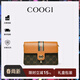 COOGI包包女款輕奢品牌女士單肩包女斜挎包女情人節生日禮物送女友老婆 棕色