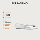 菲拉格慕（Ferragamo）女士新版Vara芭蕾舞平底鞋 0769030_1C _ 65 禮物送女友