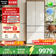 松下（Panasonic）【國家補貼】大白PRO冰箱法式多門(mén)460超薄零嵌入式雙系統電冰箱風(fēng)冷無(wú)霜一級能效寬幅變溫 【大白PRO】460平嵌自動(dòng)制冰EW46BXB-W