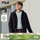 FILA斐樂(lè )官方男士羽絨服2025冬季時(shí)尚休閑基礎保暖連帽外套