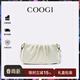COOGI包包女款輕奢品牌女士單肩包女斜挎包女情人節生日禮物送女友老婆 米白色