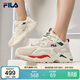FILA 斐樂(lè )官方TRACER 女子老爹鞋2025年透氣休閑百搭網(wǎng)面跑步鞋
