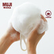 MUJI MUJI 起泡浴球/大 沐浴球浴花 白色 50g